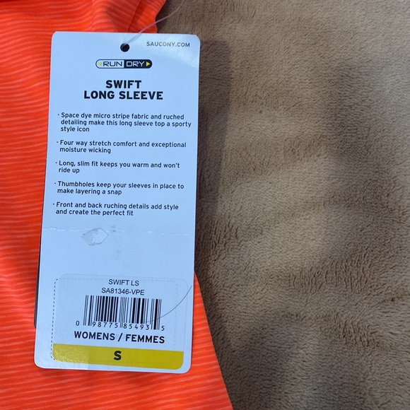 NWT - Saucony Swift running shirt - Size S - Picture 5 of 10